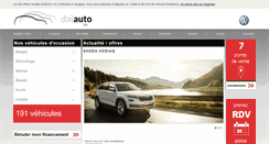 Desktop Screenshot of dalauto.fr